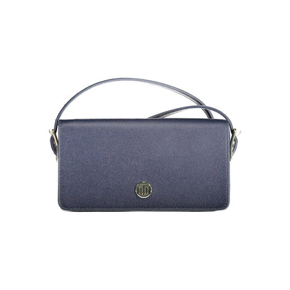 Tommy Hilfiger Damenhandtasche aus Polyethylen, Blau