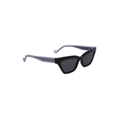 Liu Jo Black Injected Women Sunglass