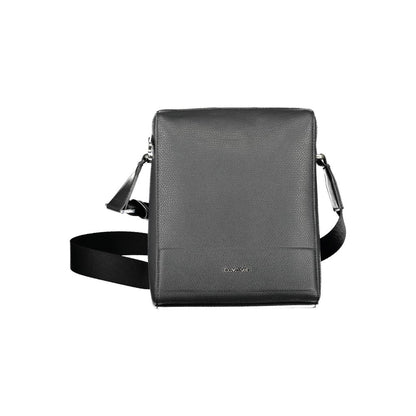 Calvin Klein Herren-Umhängetasche aus Polyester, Schwarz
