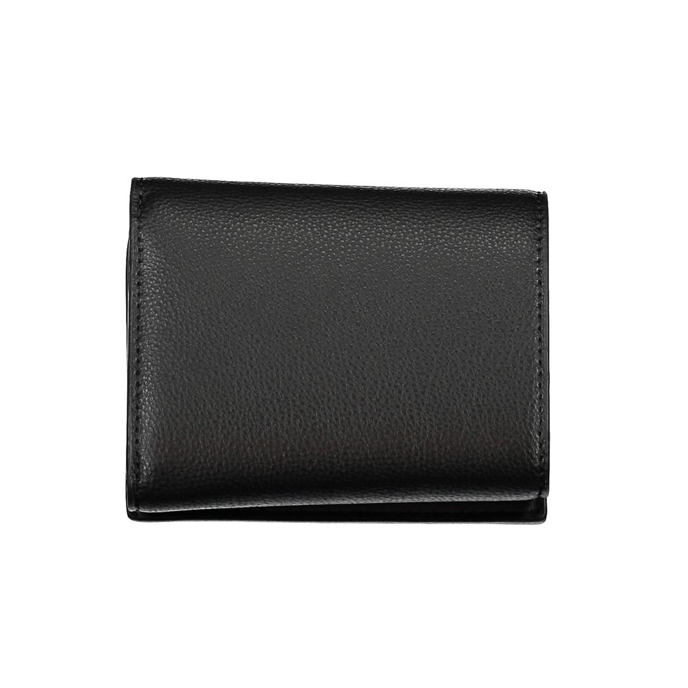 Tommy Hilfiger – Schwarze Polyethylen-Geldbörse für Damen