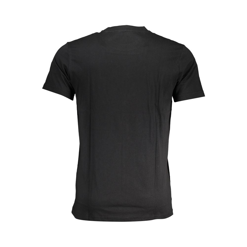 Schwarzes Baumwoll-T-Shirt der Cavalli Class