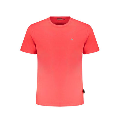 Napapijri – Rotes Baumwoll-T-Shirt