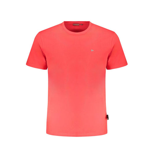 Napapijri – Rotes Baumwoll-T-Shirt