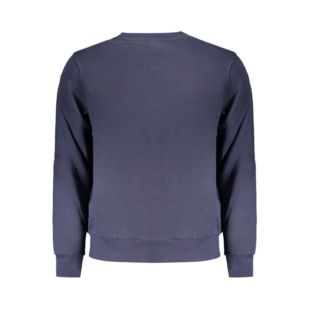 North Sails Blue Cotton Men Sweater