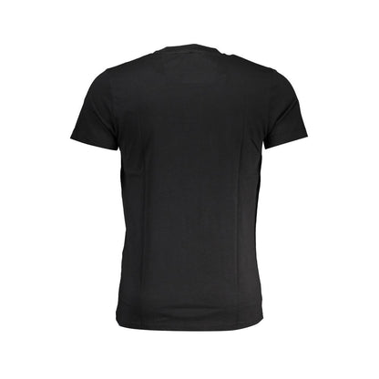 Schwarzes Baumwoll-T-Shirt der Cavalli Class
