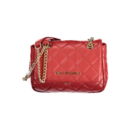 Mario Valentino Red Polyethylene Handbag
