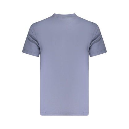 Calvin Klein Herren-T-Shirt aus blauer Baumwolle