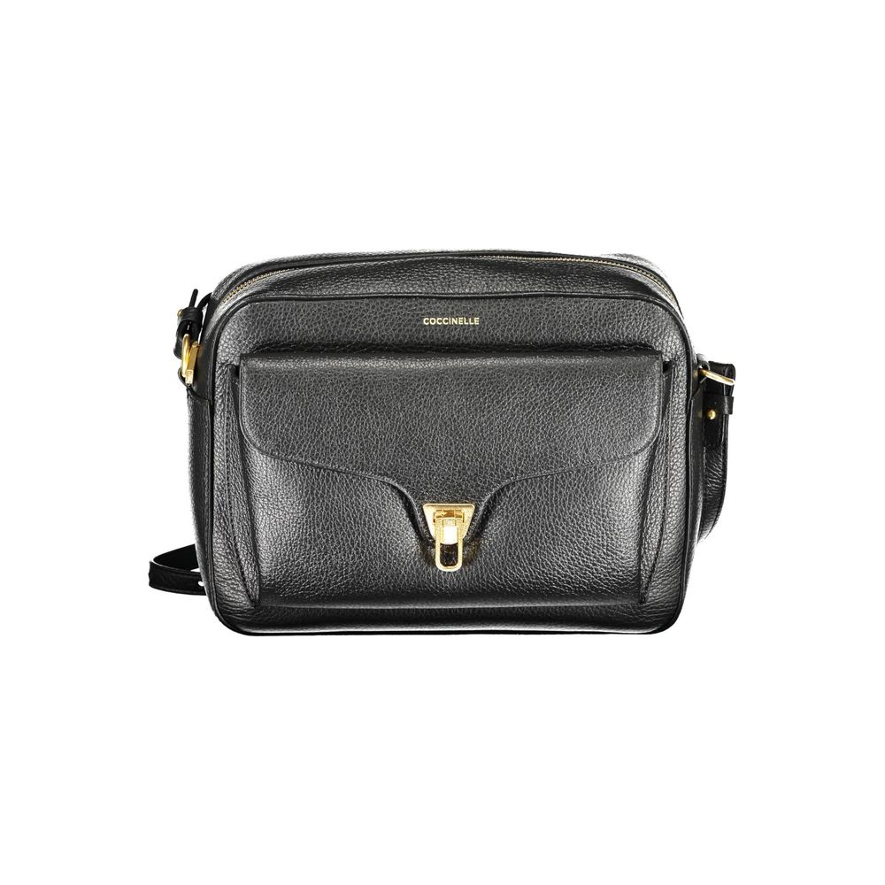 Coccinelle Damen Handtasche aus schwarzem Leder
