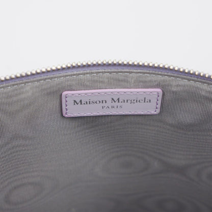 Maison Margiela – Lilafarbene Clutch aus Kalbsleder