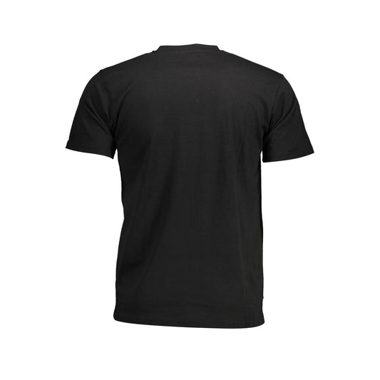 Sergio Tacchini – Schwarzes Baumwoll-T-Shirt für Herren