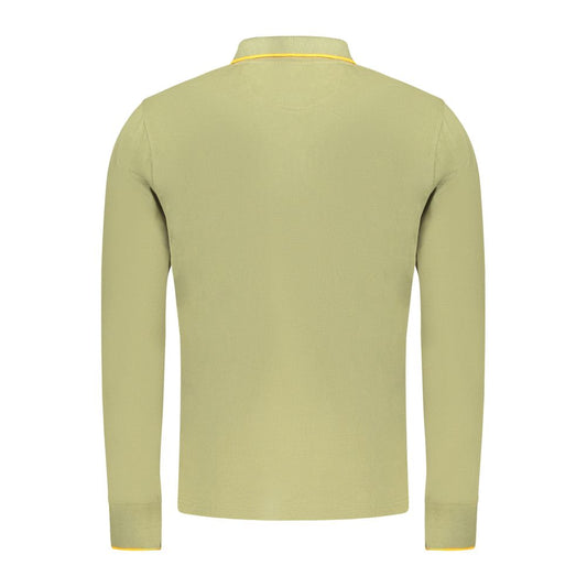 North Sails Green Cotton Men Polo Shirt