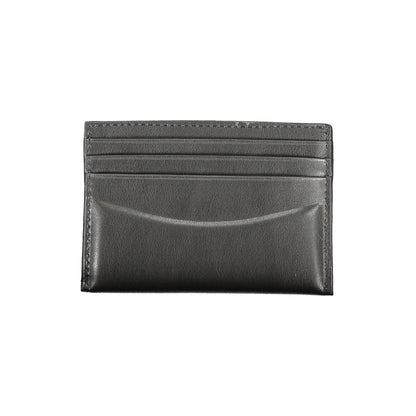 Calvin Klein Schwarze Lederbrieftasche