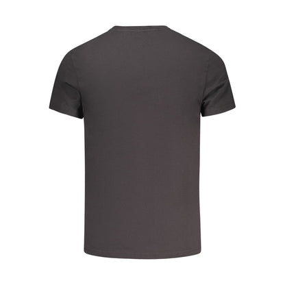 Tommy Hilfiger – Schwarzes Baumwoll-T-Shirt für Herren