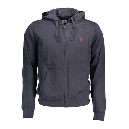 US POLO ASSN. Blauer Baumwollpullover für Herren