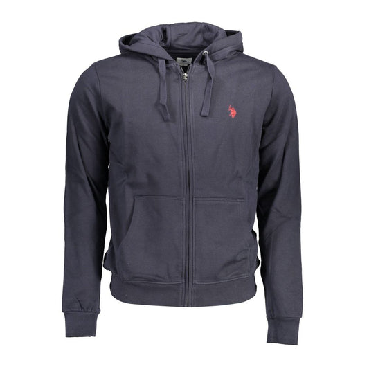 US POLO ASSN. Blauer Baumwollpullover für Herren