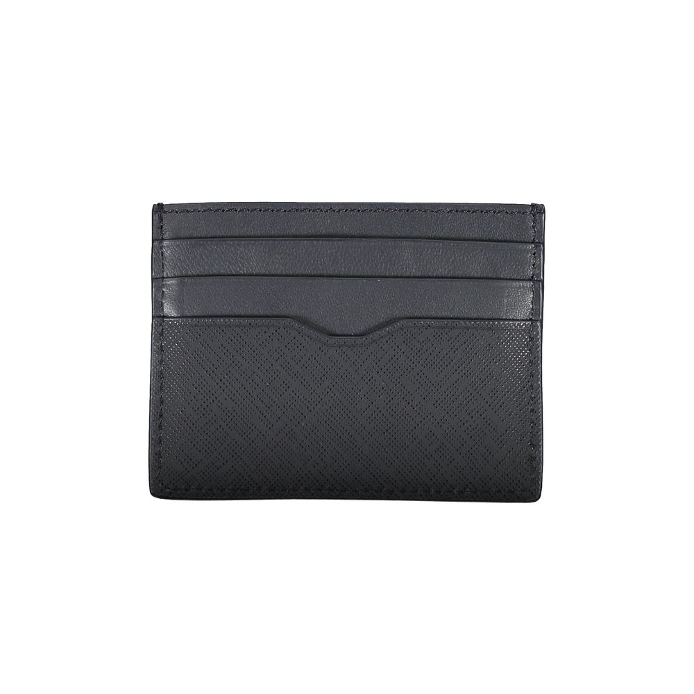 Tommy Hilfiger – Blaue Herren-Geldbörse aus Leder