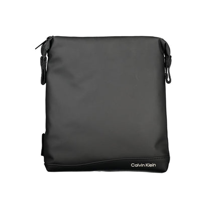 Calvin Klein Elegante schwarze Umhängetasche mit Kontrastdetails