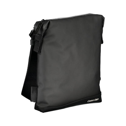Calvin Klein Elegante schwarze Umhängetasche mit Kontrastdetails