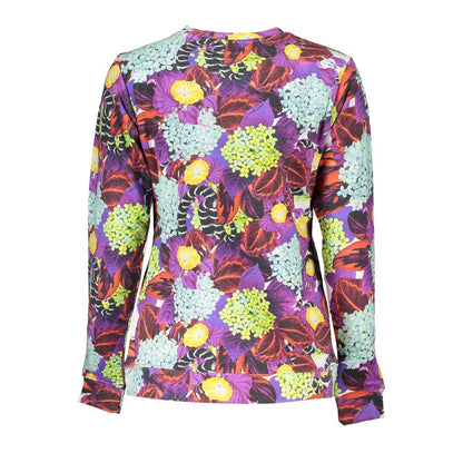 Cavalli Class Lila Damenpullover aus Baumwolle