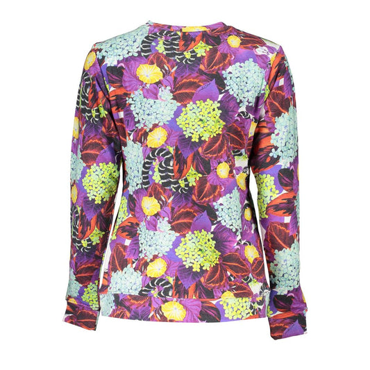 Cavalli Class Lila Damenpullover aus Baumwolle