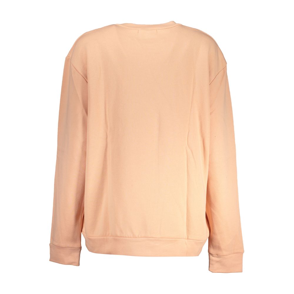 Cavalli Class Rosa Baumwollpullover für Damen