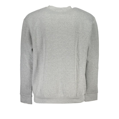 Cavalli Class Grauer Baumwollpullover für Herren