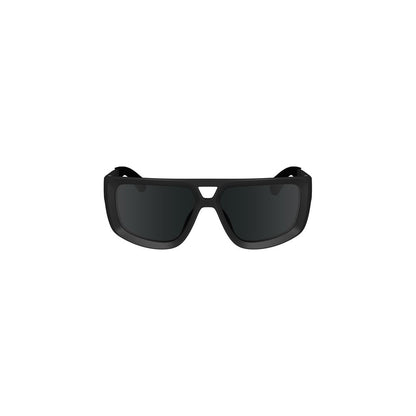 Calvin Klein Sonnenbrille aus schwarzem Kunststoff für Herren