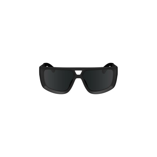 Calvin Klein Sonnenbrille aus schwarzem Kunststoff für Herren