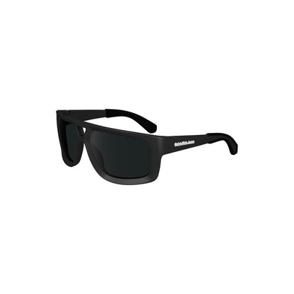 Calvin Klein Sonnenbrille aus schwarzem Kunststoff für Herren