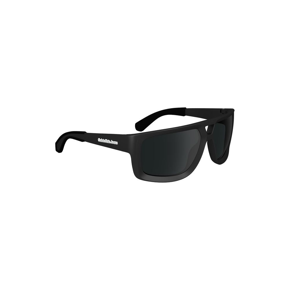 Calvin Klein Sonnenbrille aus schwarzem Kunststoff für Herren