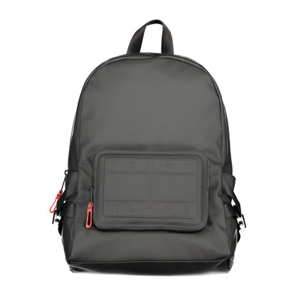 Tommy Hilfiger – Schwarzer Polyester-Rucksack