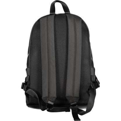 Tommy Hilfiger – Schwarzer Polyester-Rucksack