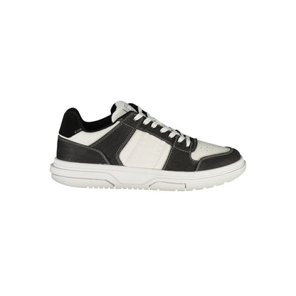 Tommy Hilfiger – Schwarze Polyester-Sneaker
