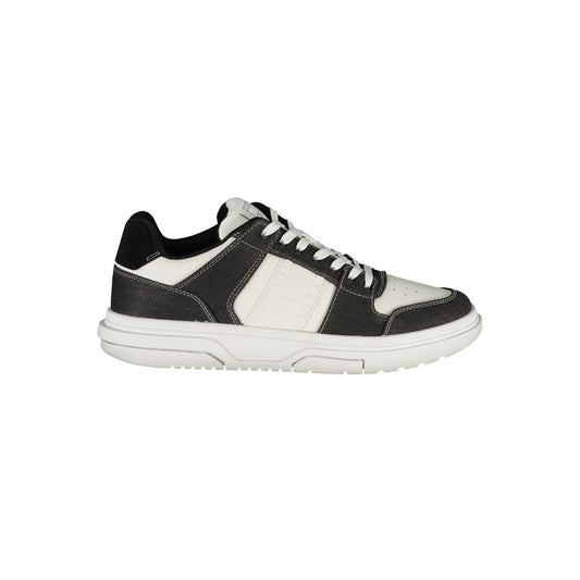 Tommy Hilfiger – Schwarze Polyester-Sneaker