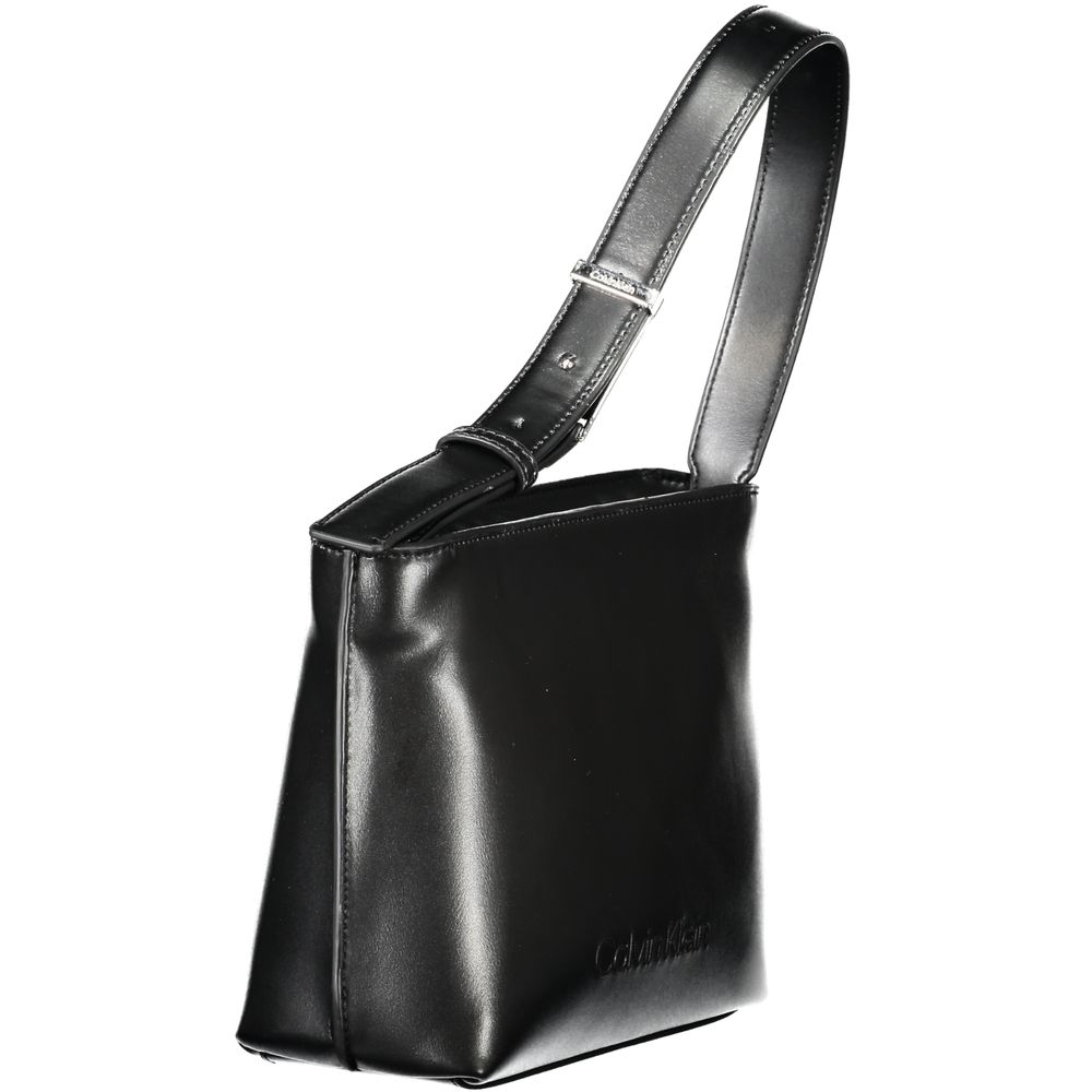 Calvin Klein Damenhandtasche aus schwarzem Polyester