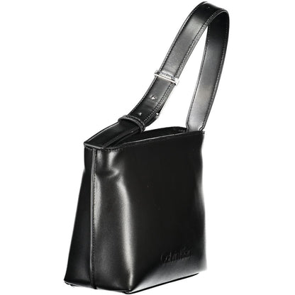 Calvin Klein Damenhandtasche aus schwarzem Polyester