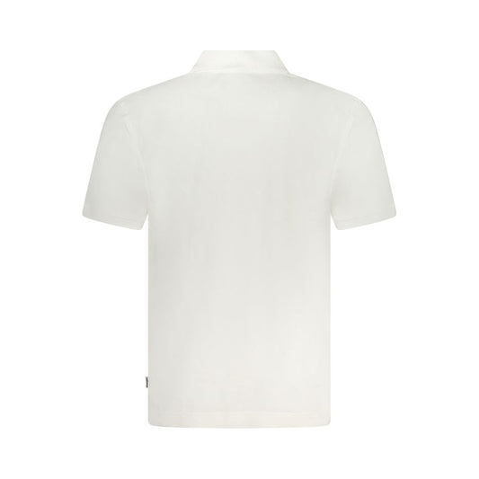 Wrangler – Weißes Poloshirt aus Baumwolle