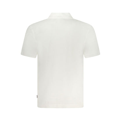 Wrangler – Weißes Poloshirt aus Baumwolle