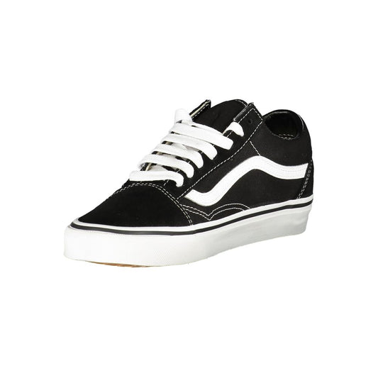 Vans Herren-Sneaker aus schwarzem Leder