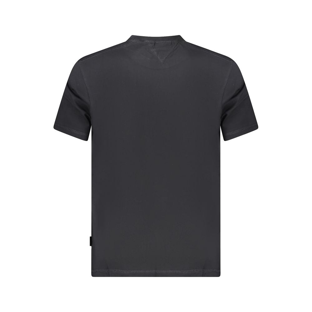 Napapijri Black Cotton Men T-Shirt