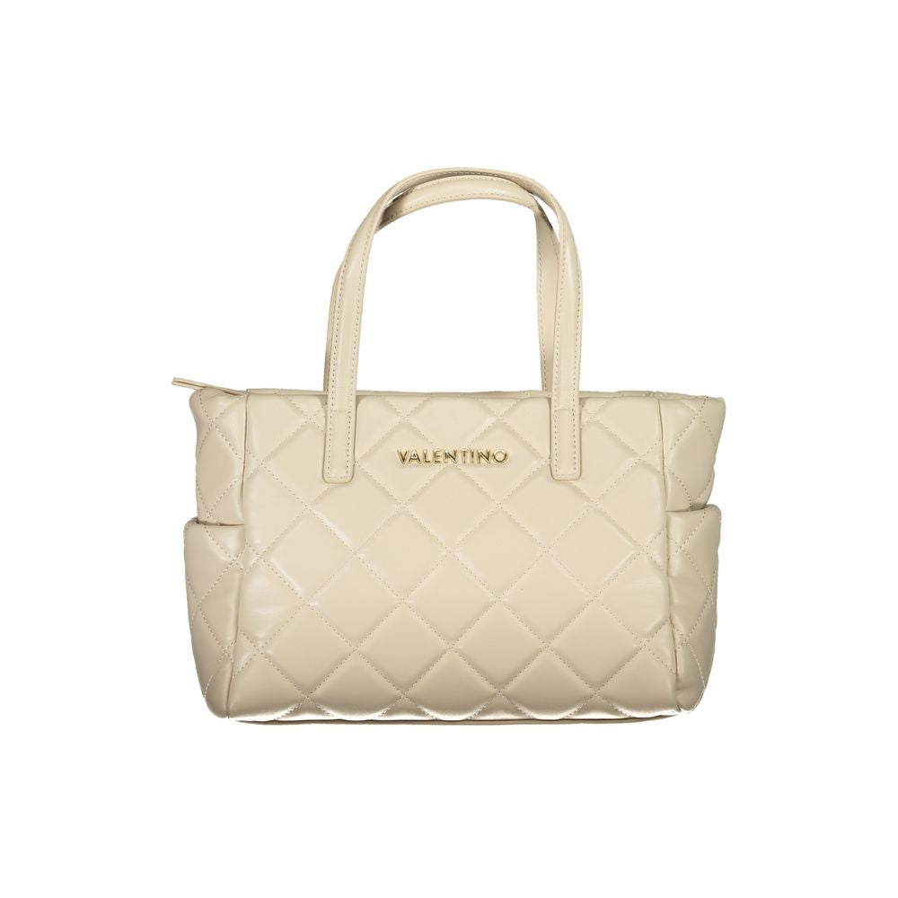 Mario Valentino Beige Polyethylen Handtasche