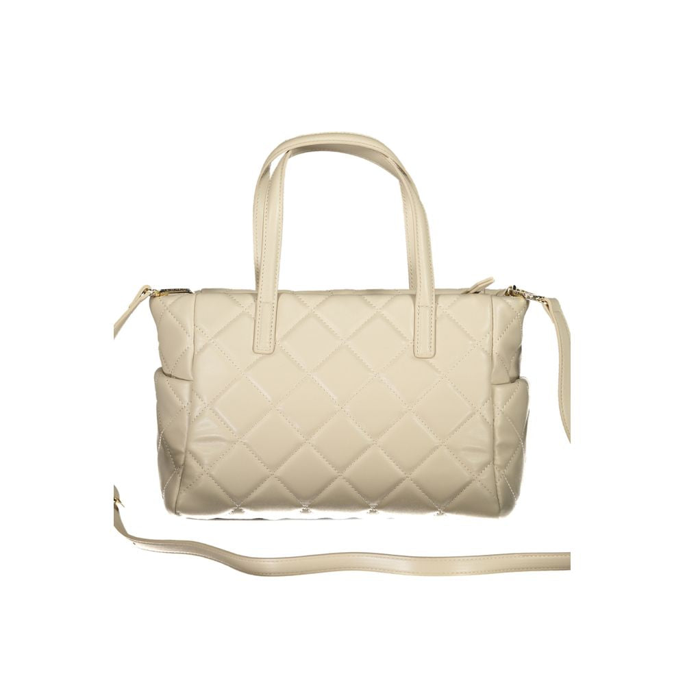 Mario Valentino Beige Polyethylen Handtasche