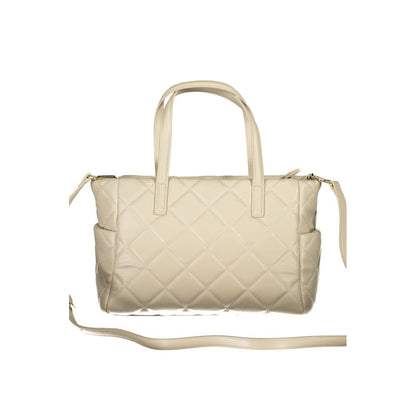 Mario Valentino Beige Polyethylen Handtasche
