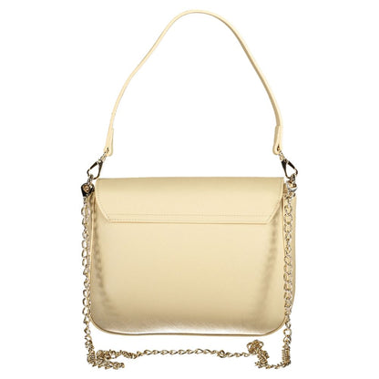 Mario Valentino Beige Polyethylen Damen Handtasche