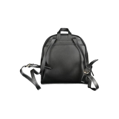Mario Valentino – Schwarzer Polyethylen-Rucksack