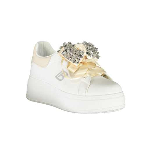 Laura Biagiotti White Polyester Women Sneaker