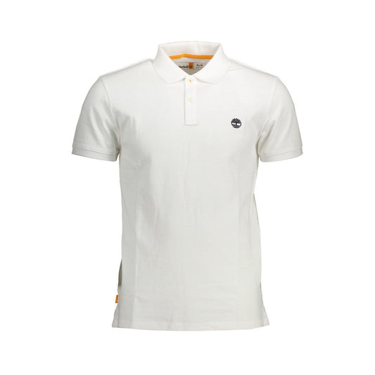 Timberland Poloshirt aus weißer Baumwolle für Herren