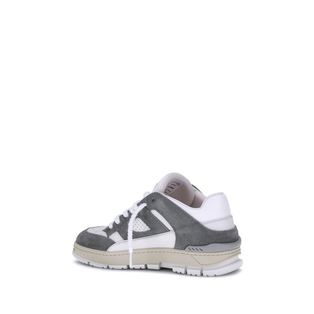 Axel Arigato Graue Gummi-Sneaker mit niedrigem Schaft