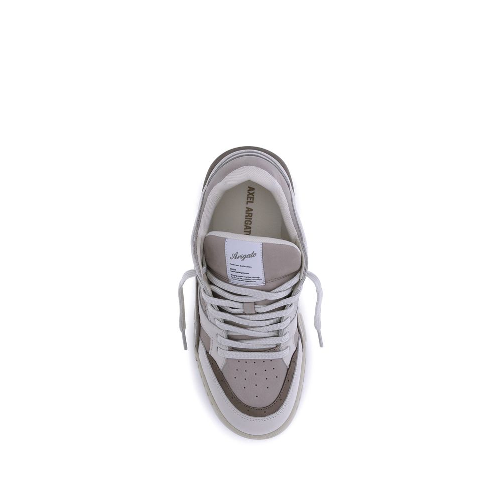 Axel Arigato Weiße Kalbsleder Bos Taurus Low Top Sneaker