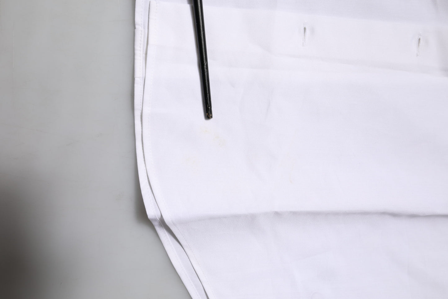 Dolce &amp; Gabbana Weißes langärmliges Hemd aus Baumwolle in GOLD